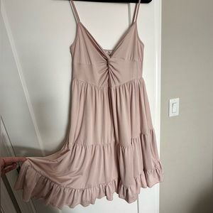 Ardene's stretch pink dress